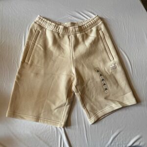 Adidas Essentials French Terry Shorts Wonder White‎ Men's Size S Thick Soft